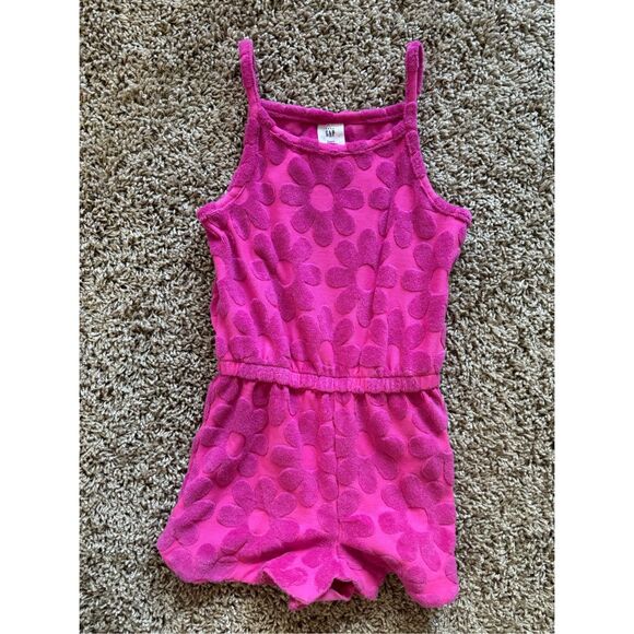 ❤️GAP Toddler Towel Terry Romper - Picture 1 of 3
